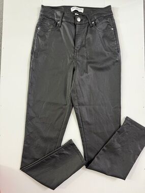 Marc New York Black Coated Skinny Jeans